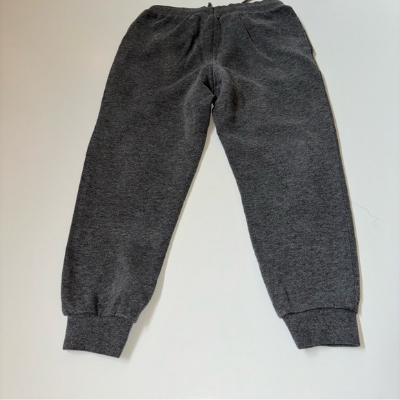 Kids Polo Ralph Lauren Boys Grey Heather P-Patch Fleece Jogger Pants Size 7 - Picture 4 of 10
